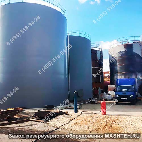 Резервуар РВС 100 м3 СтройТехМаш